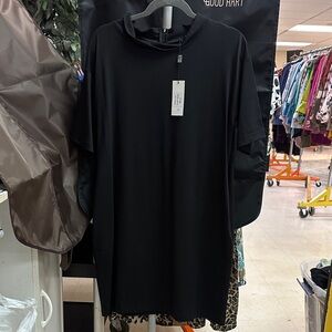 Elegant Black Mini Dress